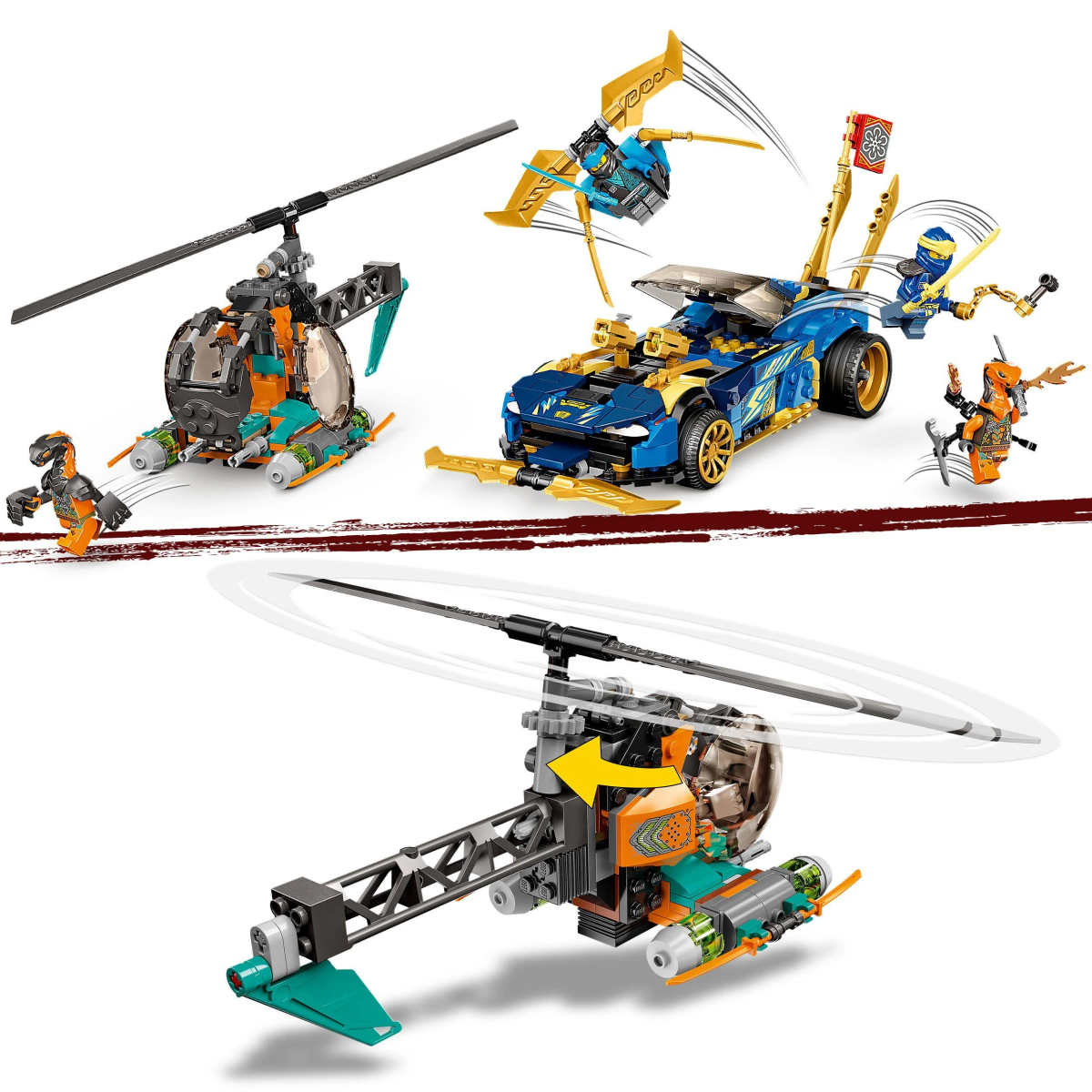 LEGO Ninjago Bausatz Mehrfarbig