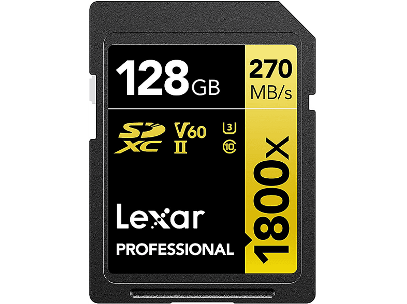LEXAR MEDIA INC LSD1800128G-BNNNG, MB/s SDXC GB, 128 180 Speicherkarte