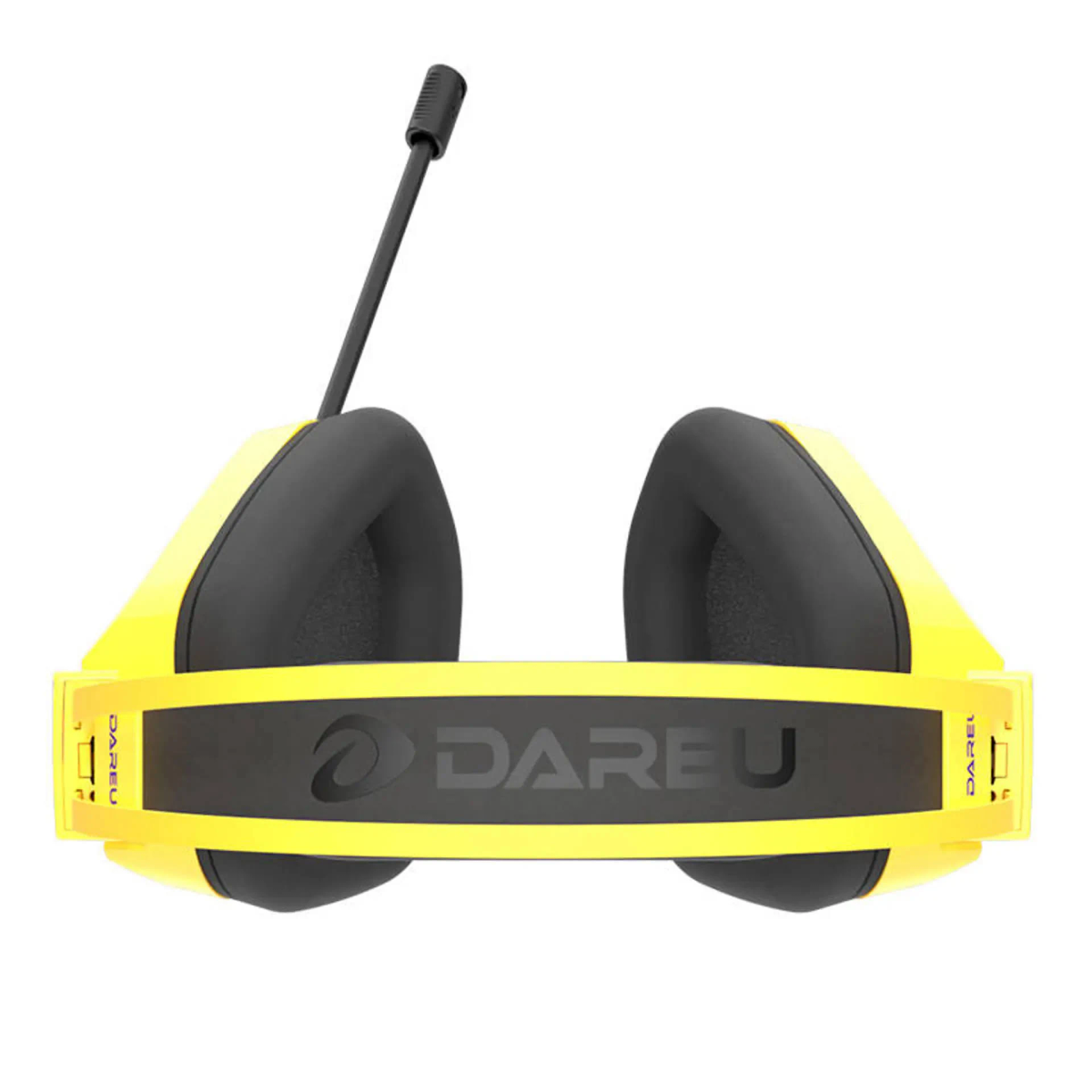 Headset 30189450, Gaming Gelb On-ear DAREU