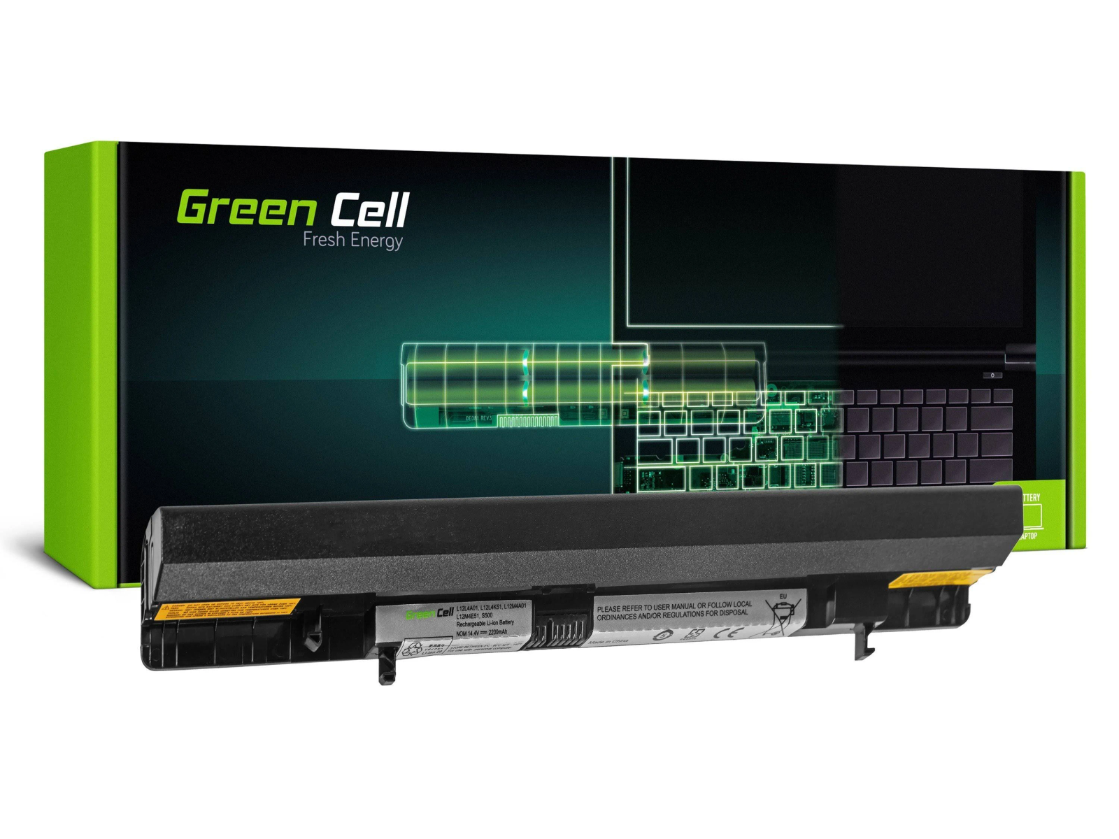 GREEN CELL PRO S Laptopakkus Serie
