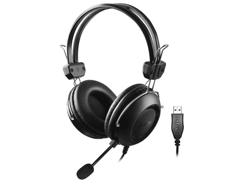 A4TECH 4711421952408, Over-ear Gaming Headset Schwarz