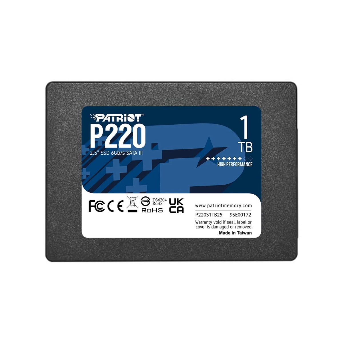 PATRIOT MEMORY P220, 2,5 intern Zoll, GB, 1000 SSD