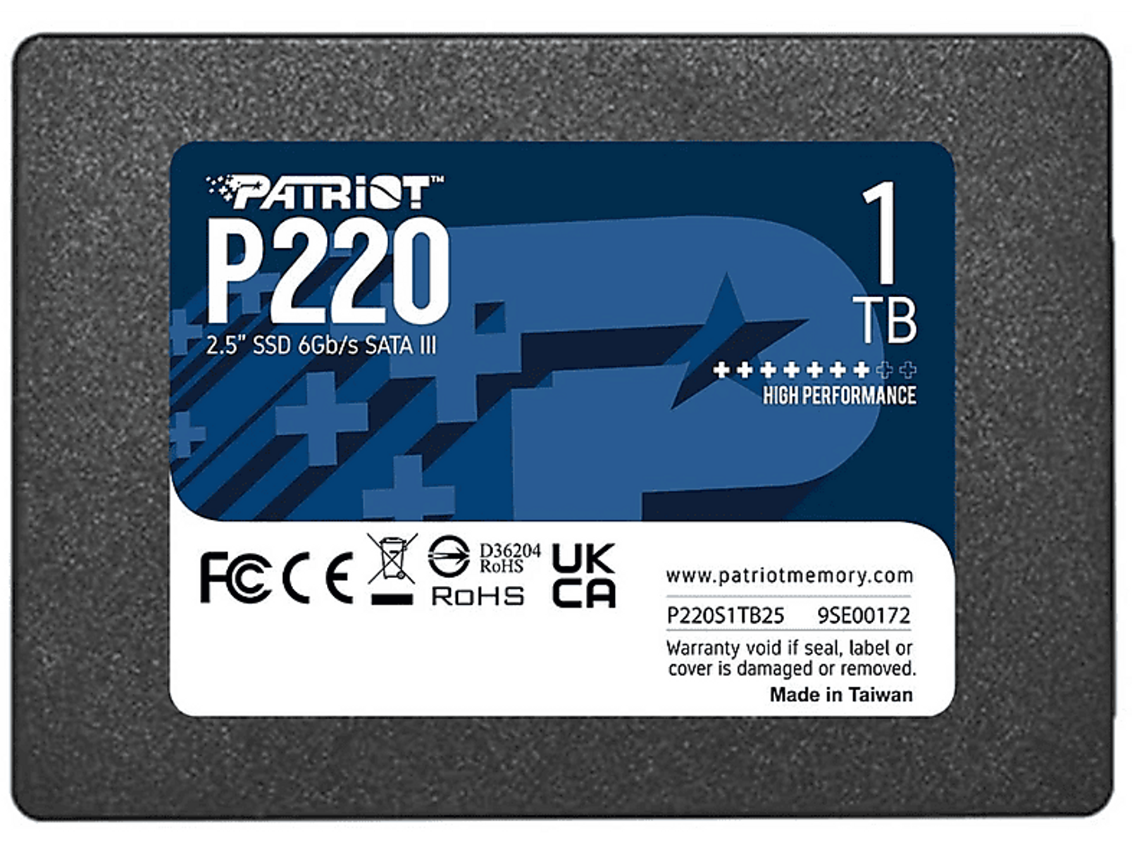 P220, Zoll, intern 1000 MEMORY GB, SSD, 2,5 PATRIOT