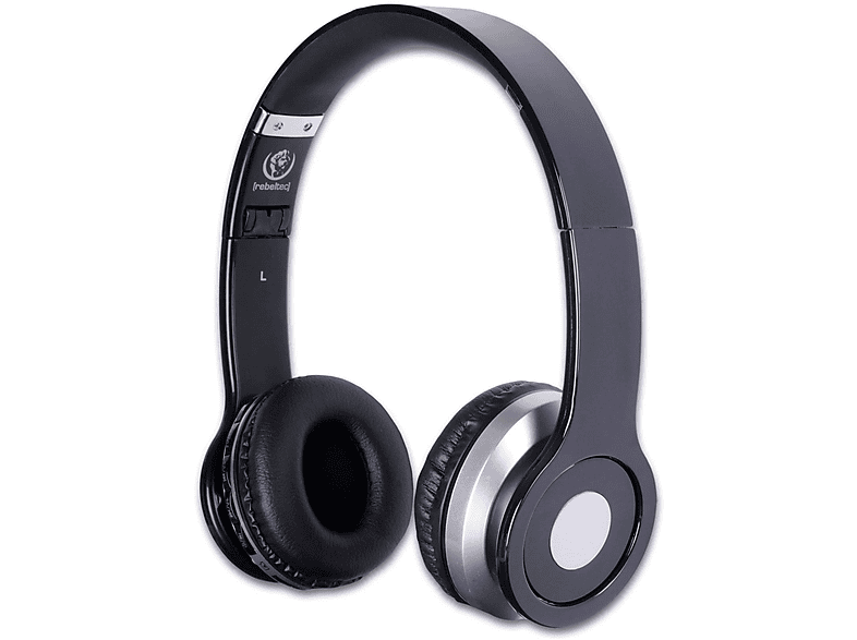 REBELTEC x, On-ear Kopfhörer Bluetooth Schwarz