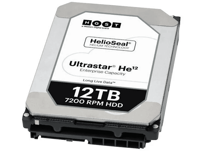 WD Ultrastar DC HC520 HUH721212ALE604 SATA 6 Gbit/s 12 TB Hard