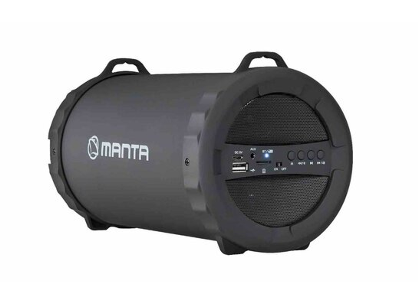 Lautsprecher, Schwarz SPK204FM Bluetooth MANTA