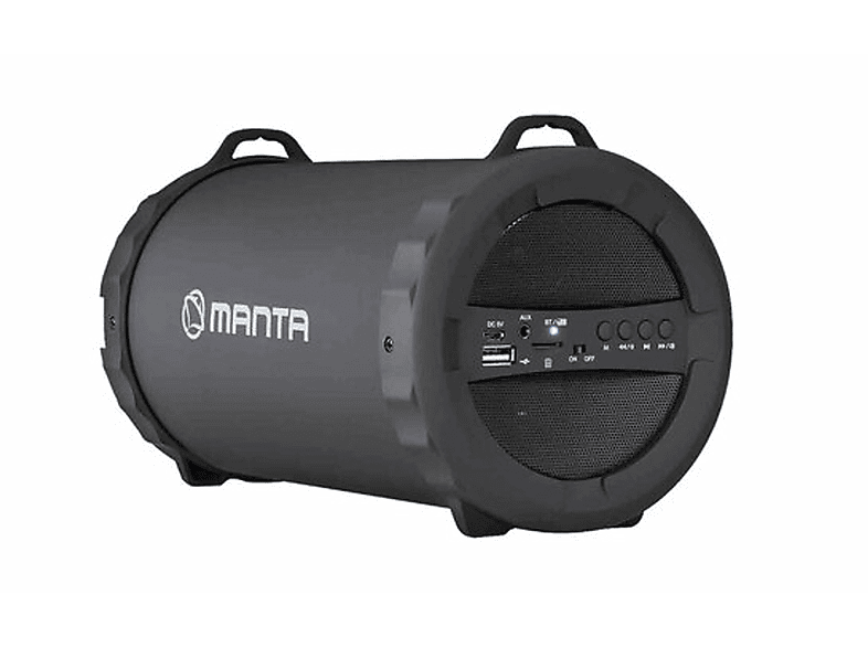 Bluetooth SPK204FM Schwarz Lautsprecher, MANTA