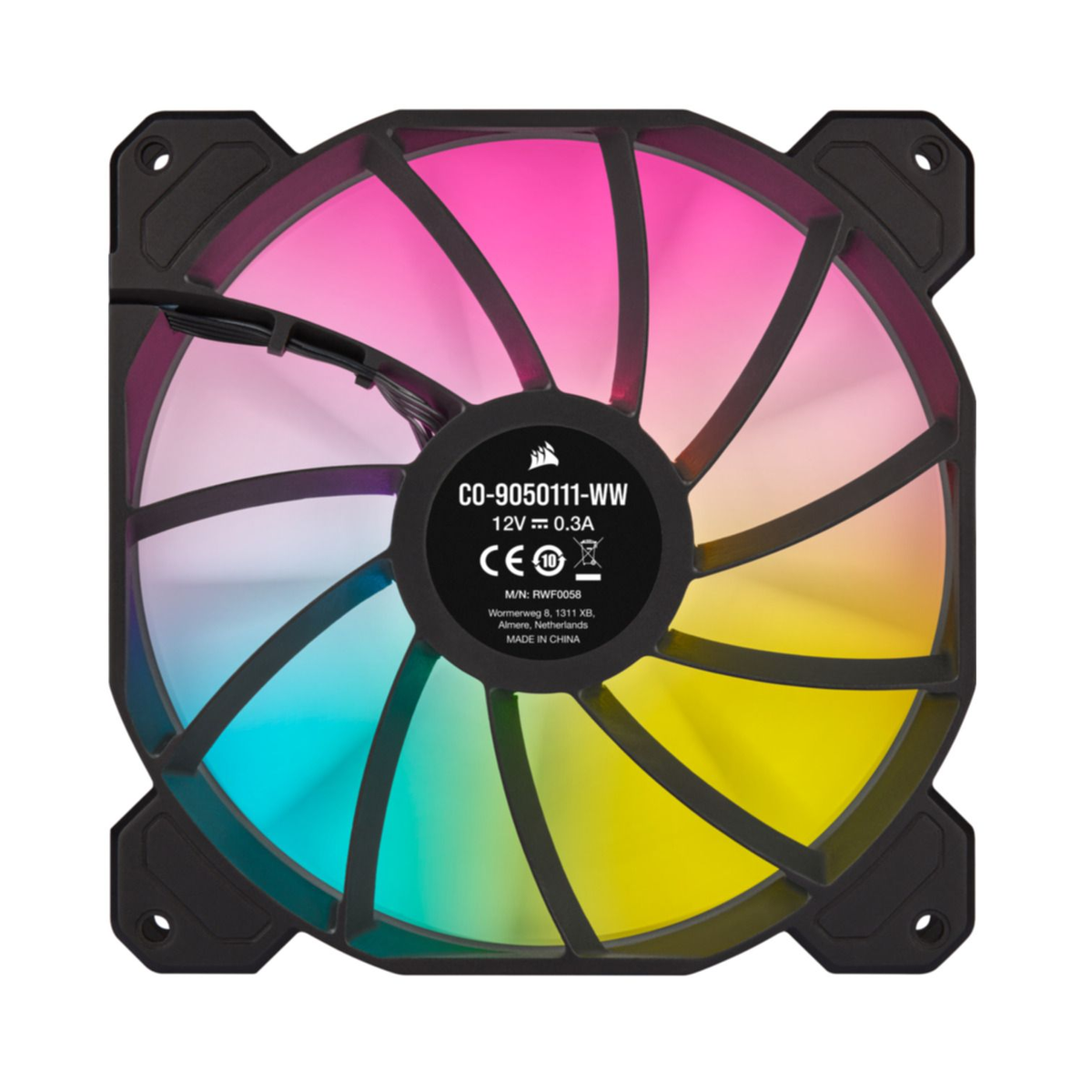 Lüfter, CORSAIR RGB ELITE PC SP140 Schwarz
