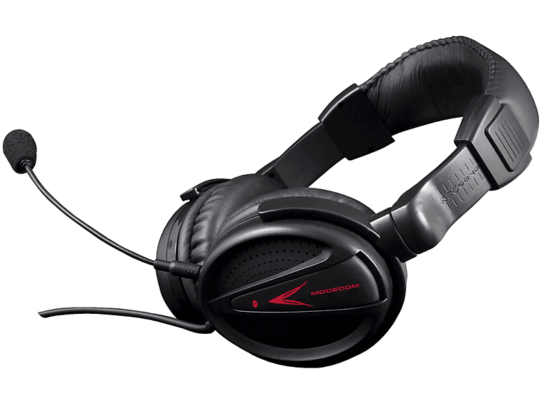 MODECOM MC-828 Striker, Over-ear Gaming Schwarz Headset