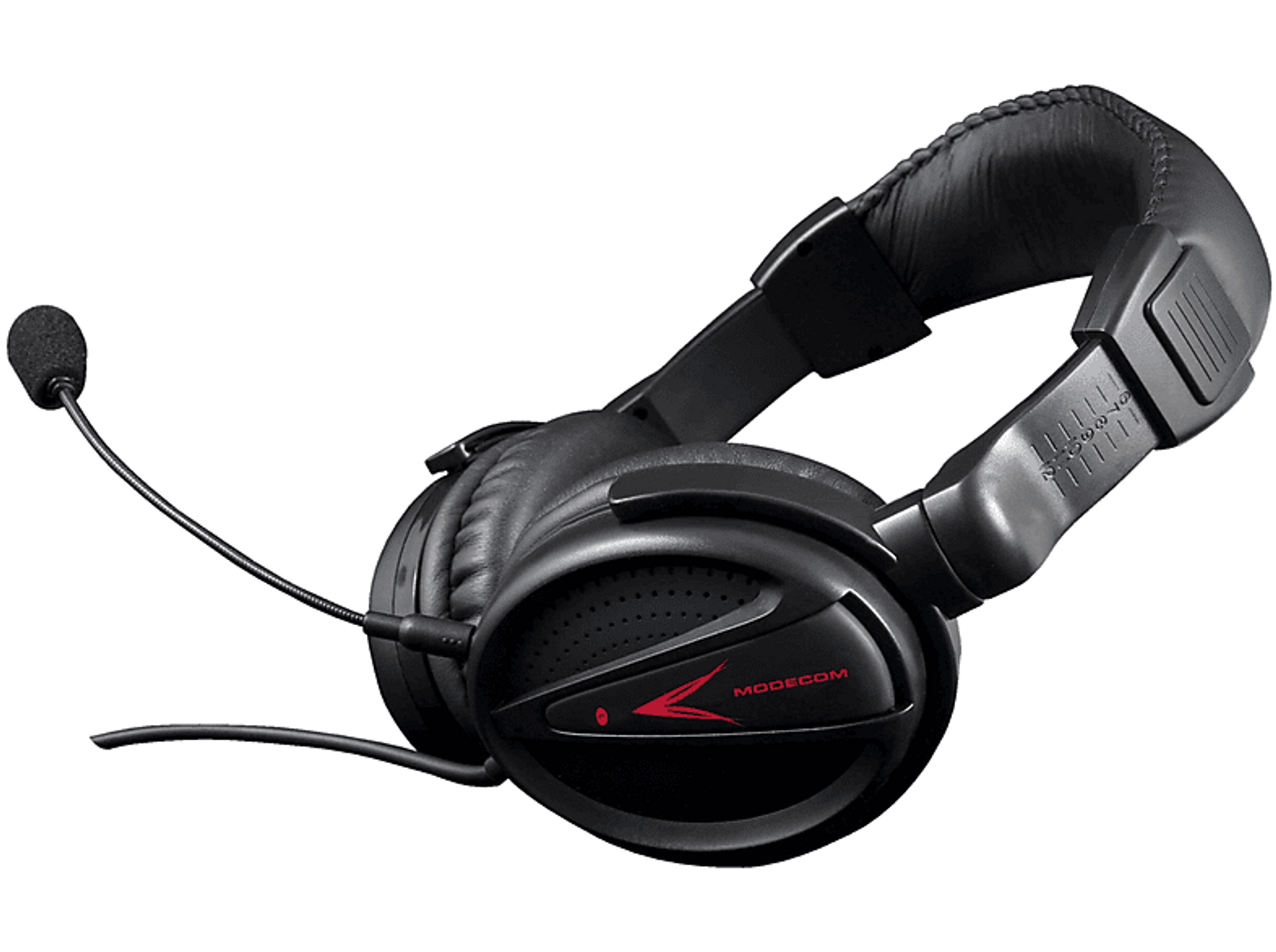 Striker, Over-ear MODECOM Schwarz Headset MC-828 Gaming