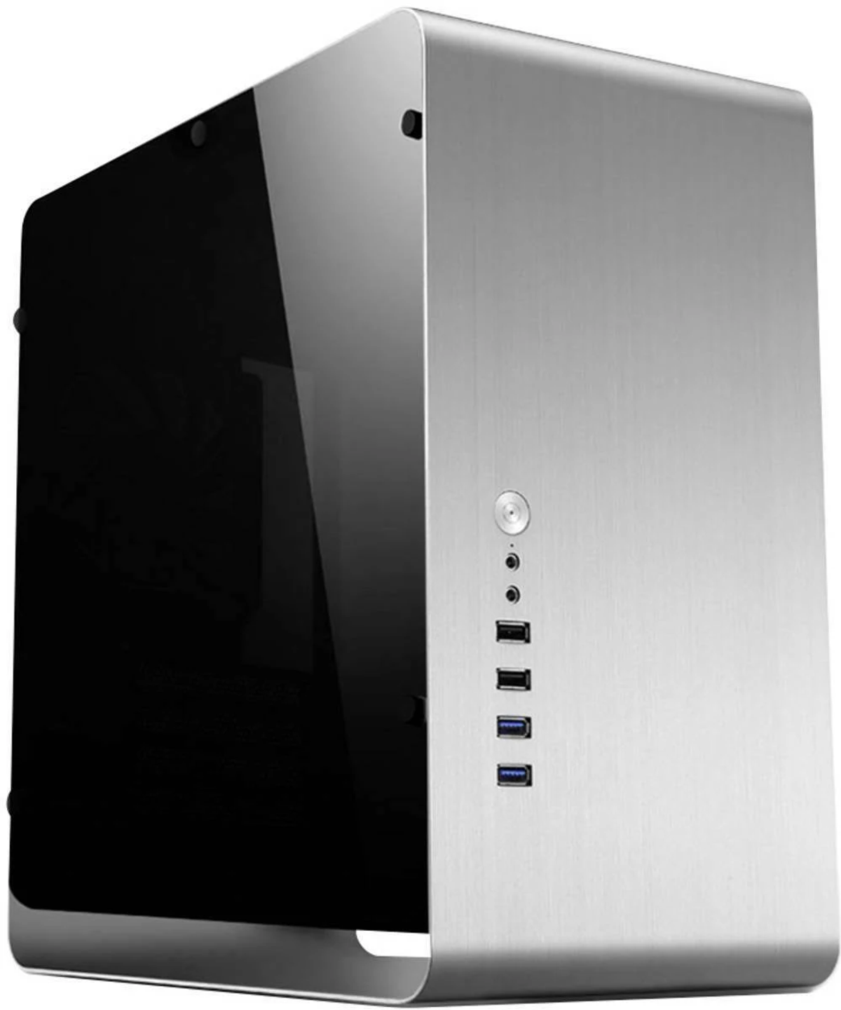 Gehäuse, SILVER UMX3 Schwarz PC JONSBO