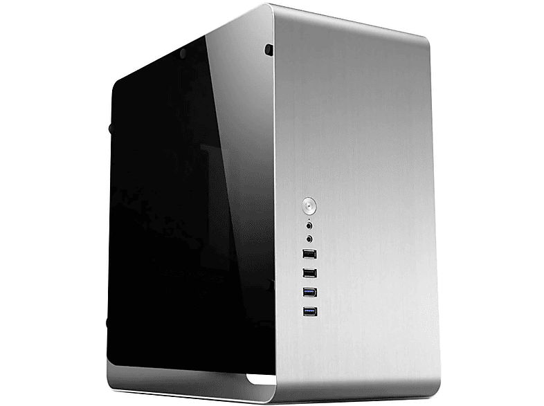 Gehäuse, SILVER UMX3 Schwarz PC JONSBO