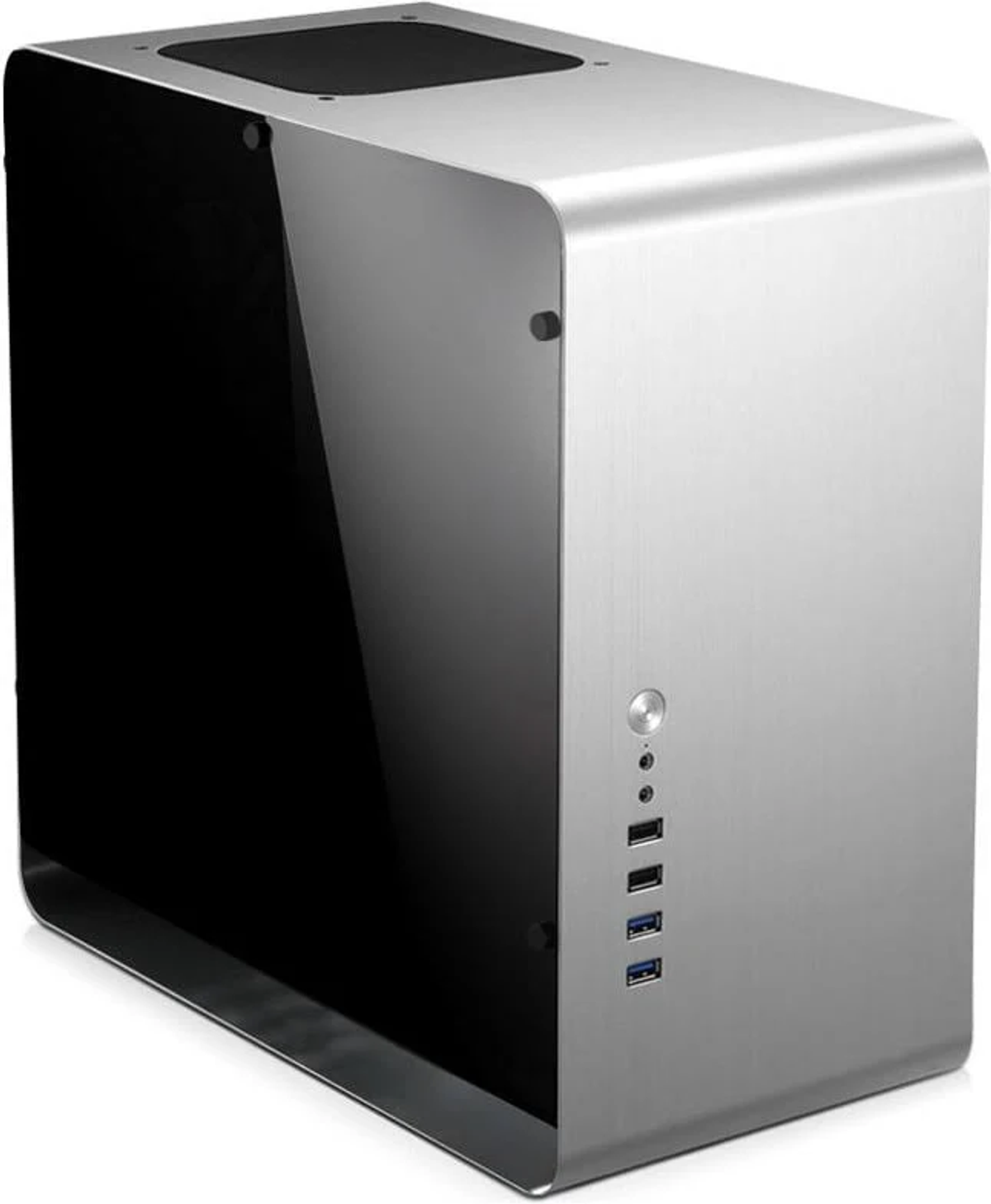 Gehäuse, SILVER UMX3 Schwarz PC JONSBO