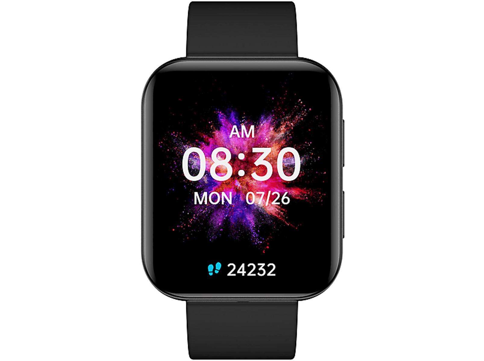 Maxx ELECTRONICS Schwarz GARETT Smartwatch GRC Amoled Silikon,