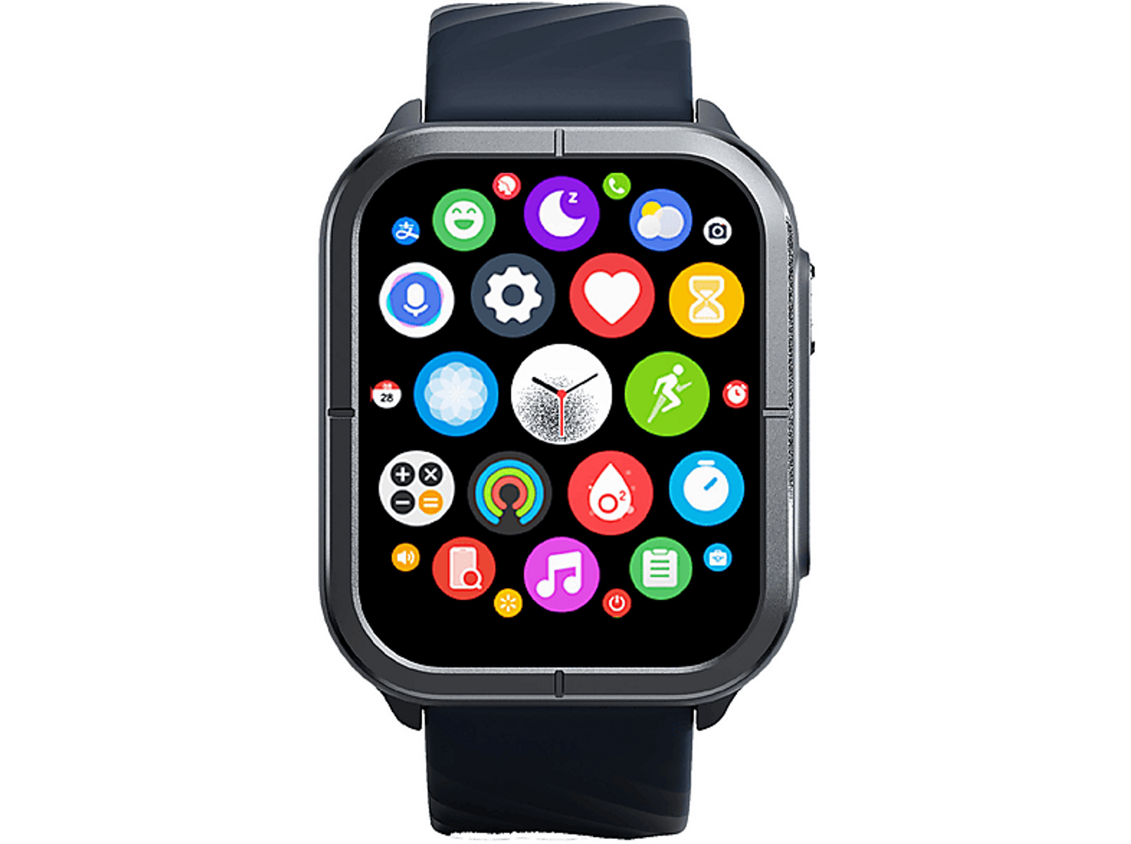 Watch Silikon, Smartwatch Plastik XPAW014 MIBRO C3 silber