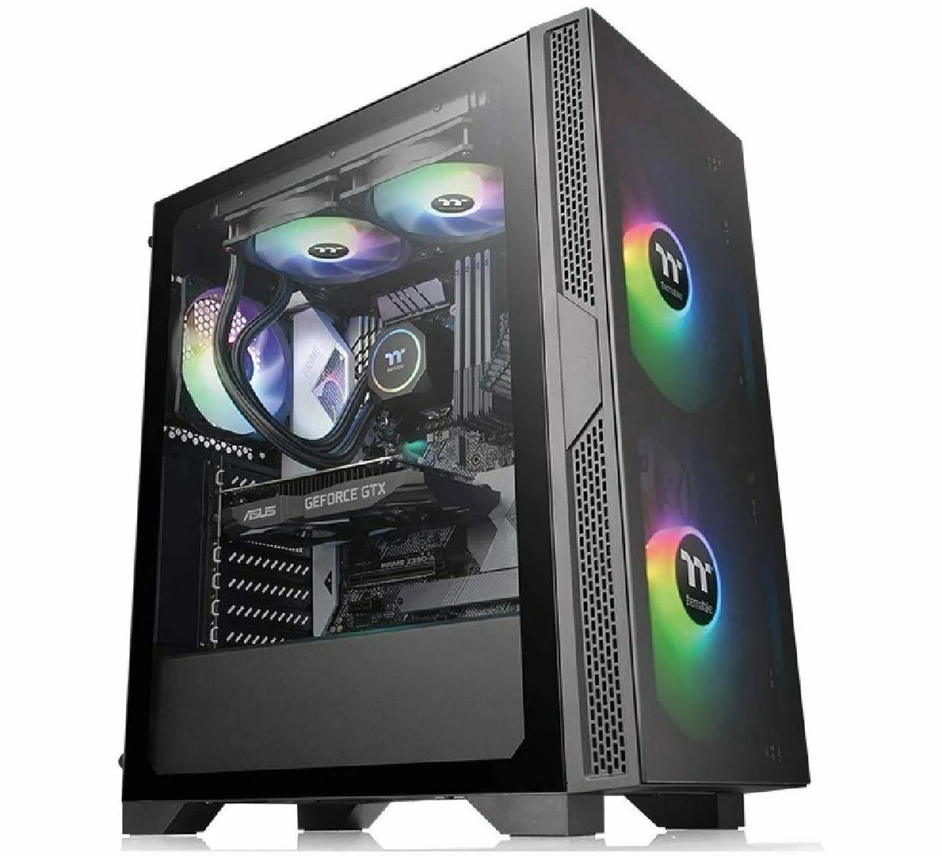 THERMALTAKE CA-1R5-00M1WN-00 PC Gehäuse, Schwarz