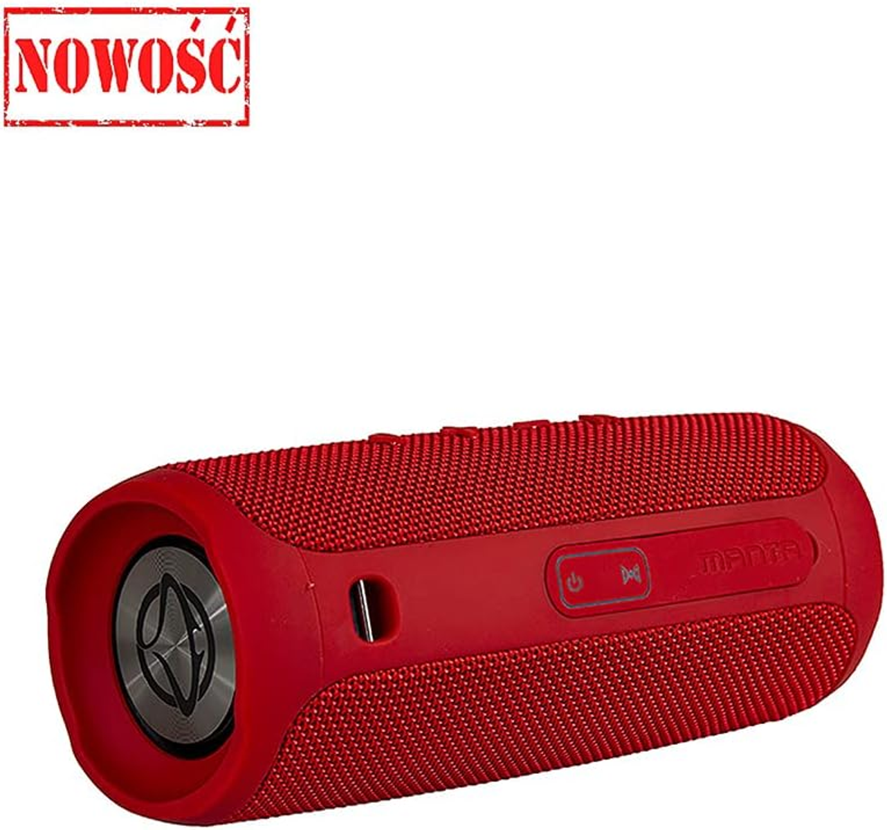 MANTA Bluetooth Lautsprecher, SPK130 Rot