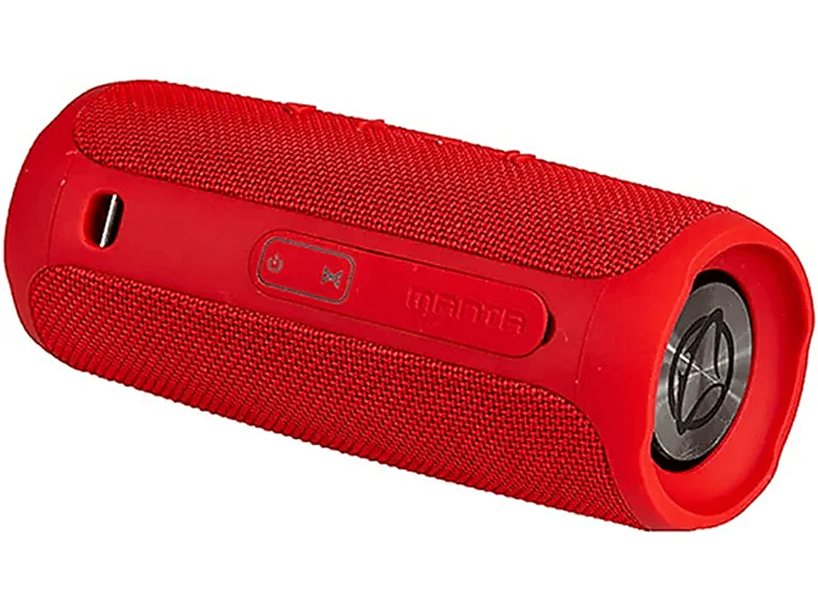 Lautsprecher, MANTA Rot Bluetooth SPK130
