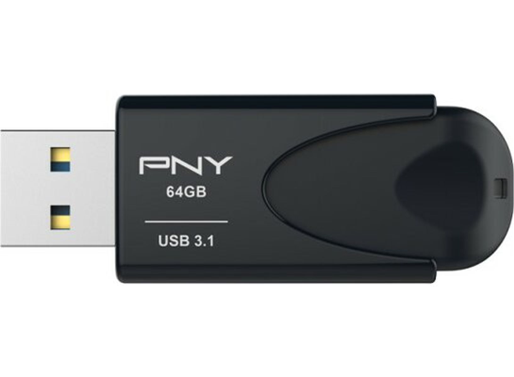 GB) USB-Flash-Laufwerk 64 (Schwarz, PNY Attaché