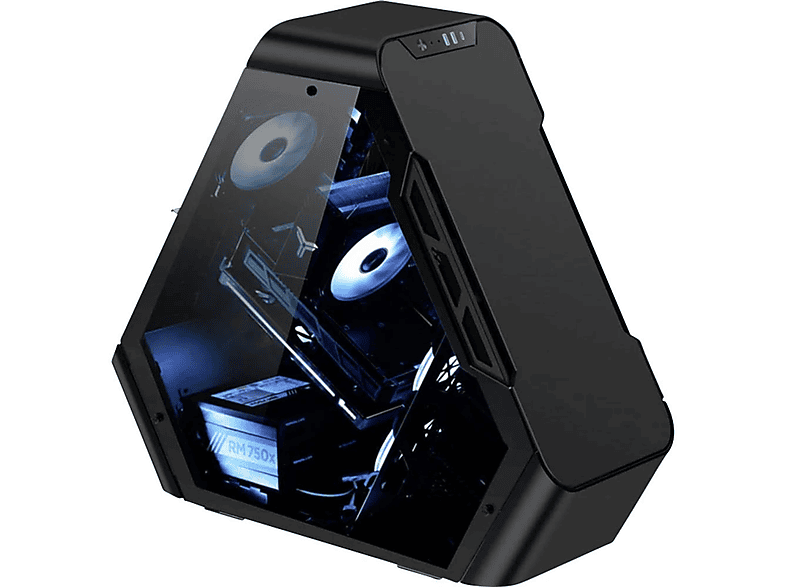 JONSBO TR03-A BLACK PC Gehäuse, Schwarz