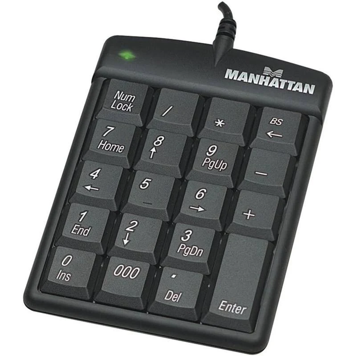 / Eingabe Tastatur MANHATTAN Ausgabe Tastaturen, MANHATTAN USB-Nummernblock