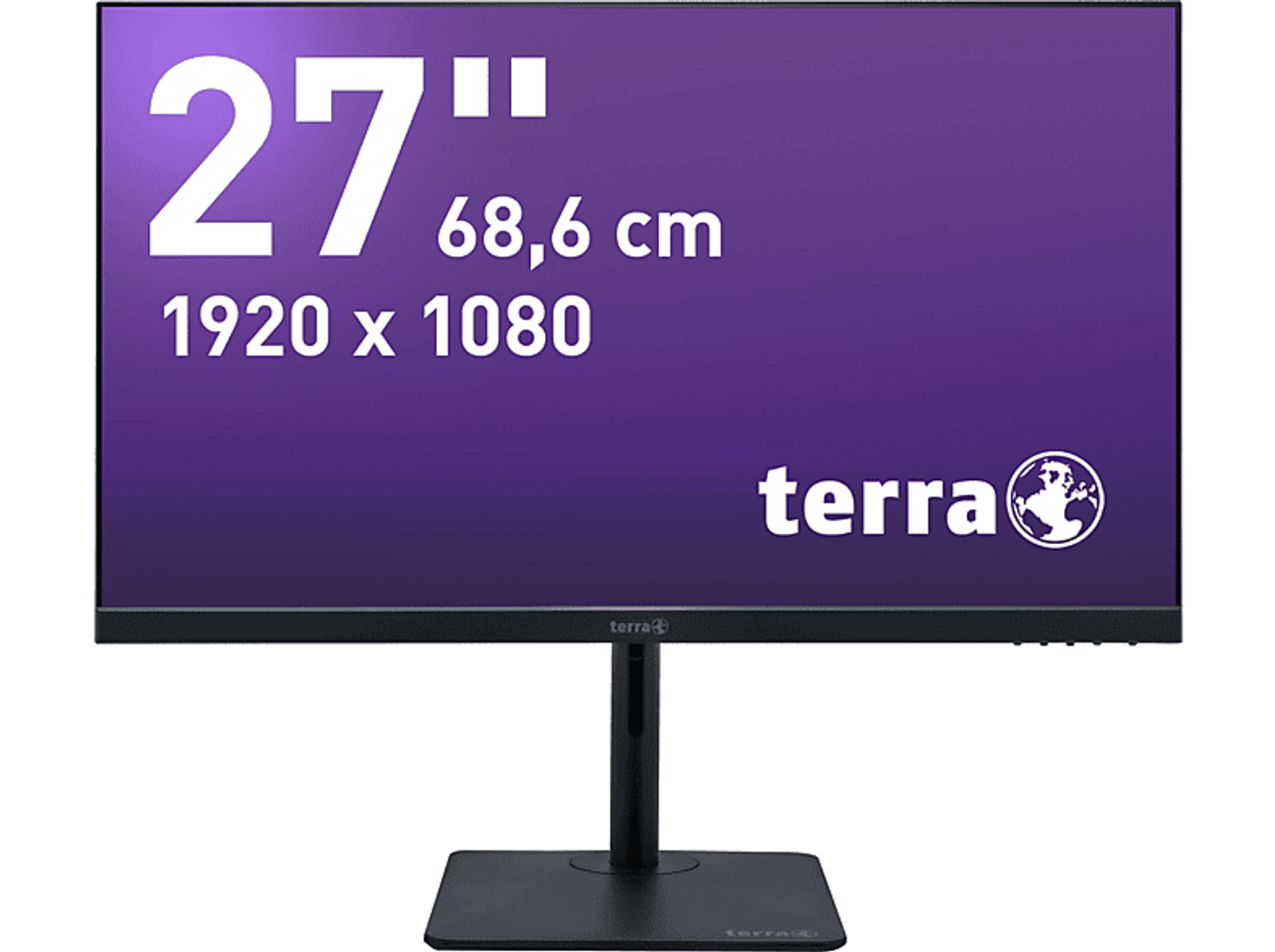 Reaktionszeit Hz 75 LCD/LED HDMI, ms HD TERRA Zoll black DP ) (5 Monitor , GREENLINE 27 2727W PLUS HA