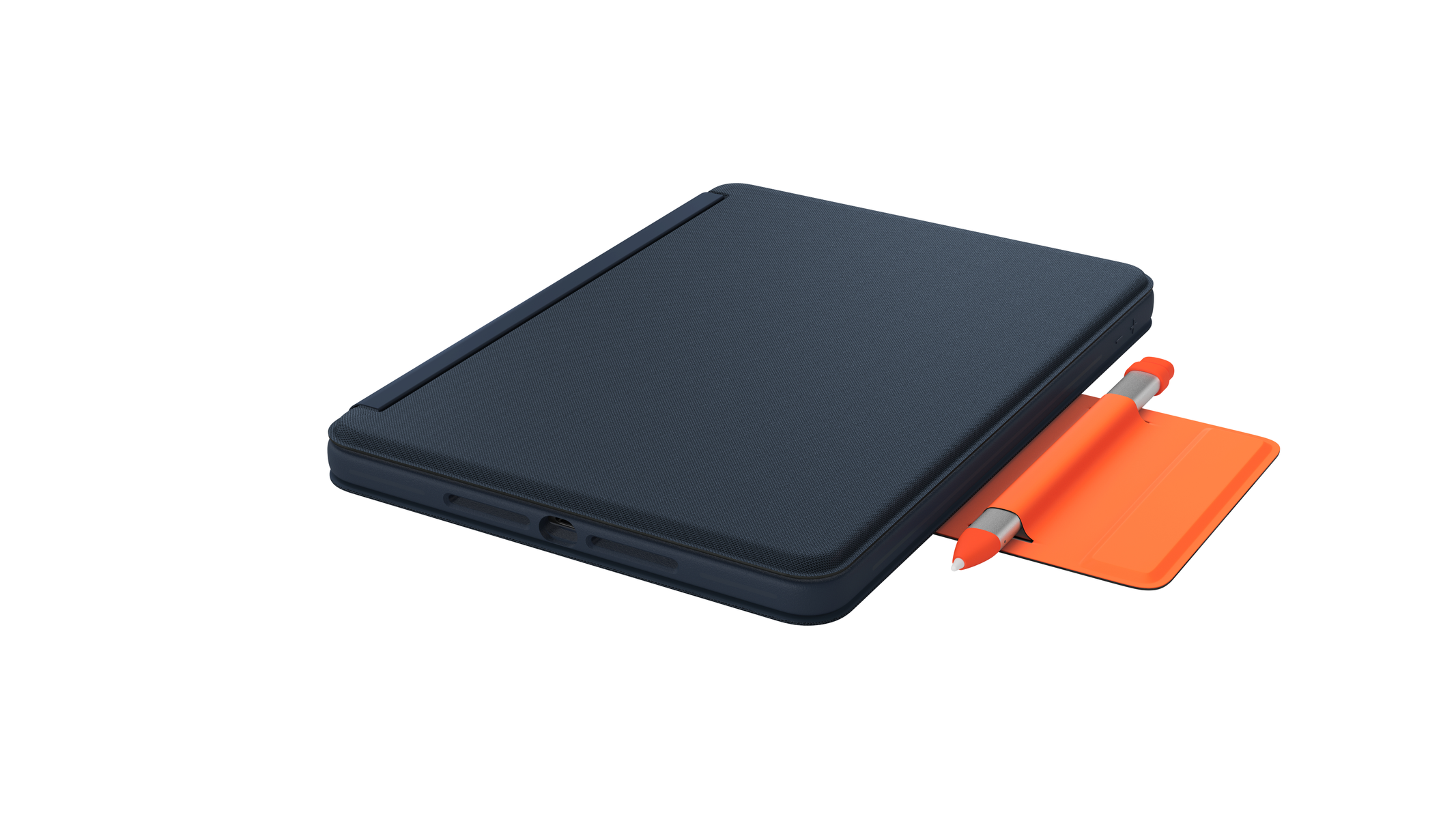 LOGITECH IPAD/10 RUGGED COMBO 3 TOUCH KB-CASE DE BLUE, Tablet Tastatur, Standard
