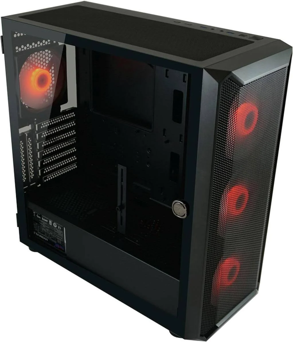 PC Gehäuse, LC Schwarz A-L499906509 POWER