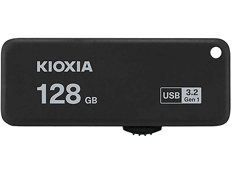 KIOXIA LU365K128GG4 USB-Flash-Laufwerk (Schwarz, 128 GB)