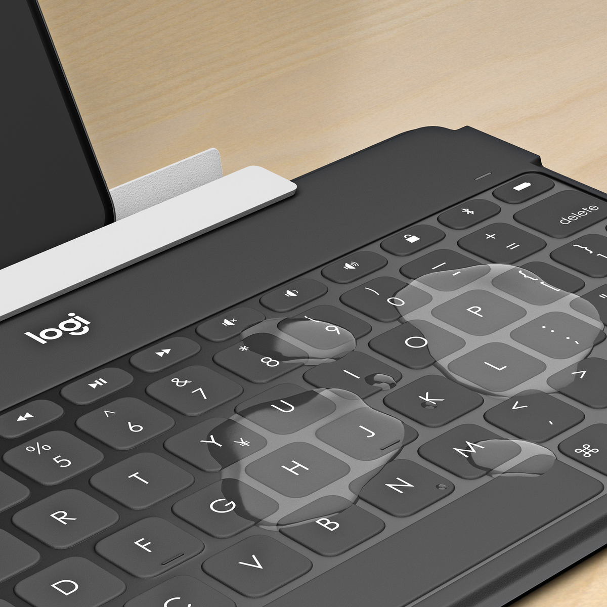 LOGITECH IPAD KEYS KEYBOARD CH BLACK, Tablet Tastatur, Standard