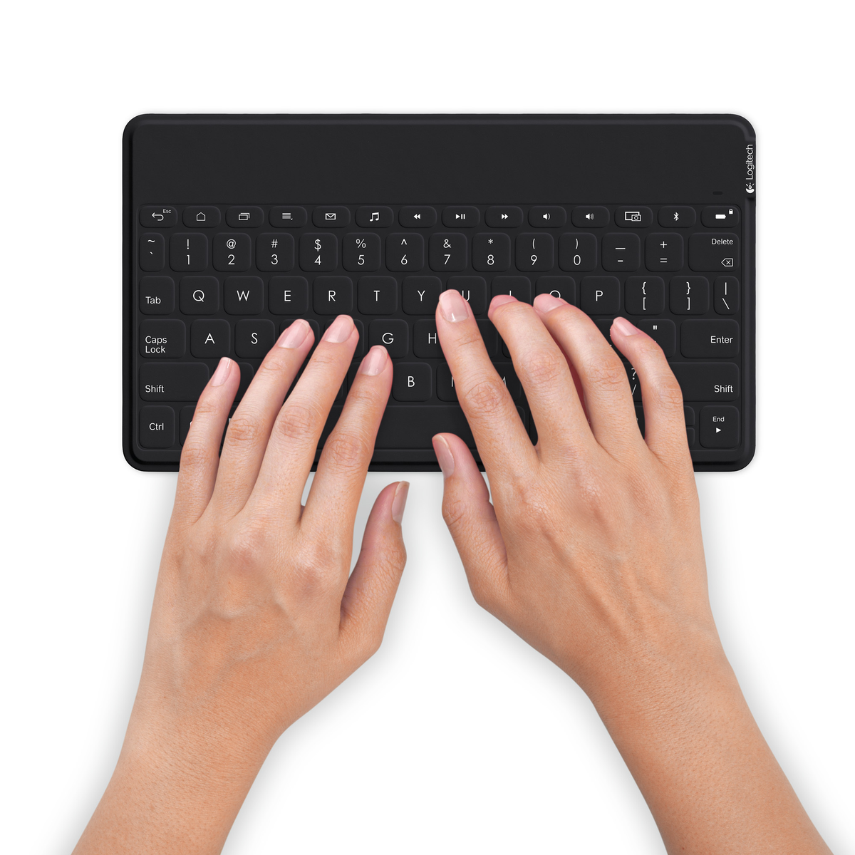 LOGITECH IPAD KEYS KEYBOARD CH BLACK, Tablet Tastatur, Standard
