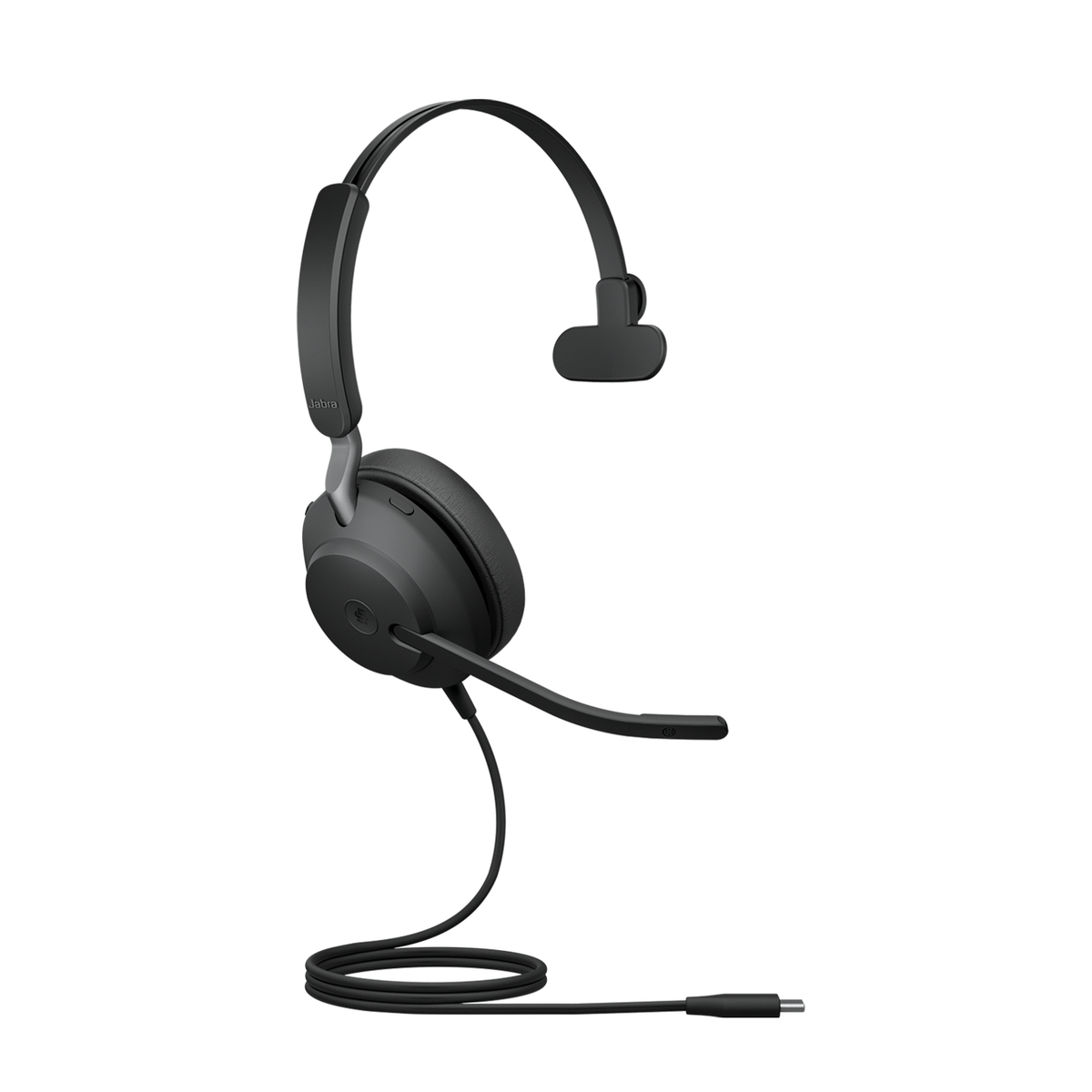 JABRA Evolve2 40 Bluetooth Kopfhörer SE, Schwarz On-ear
