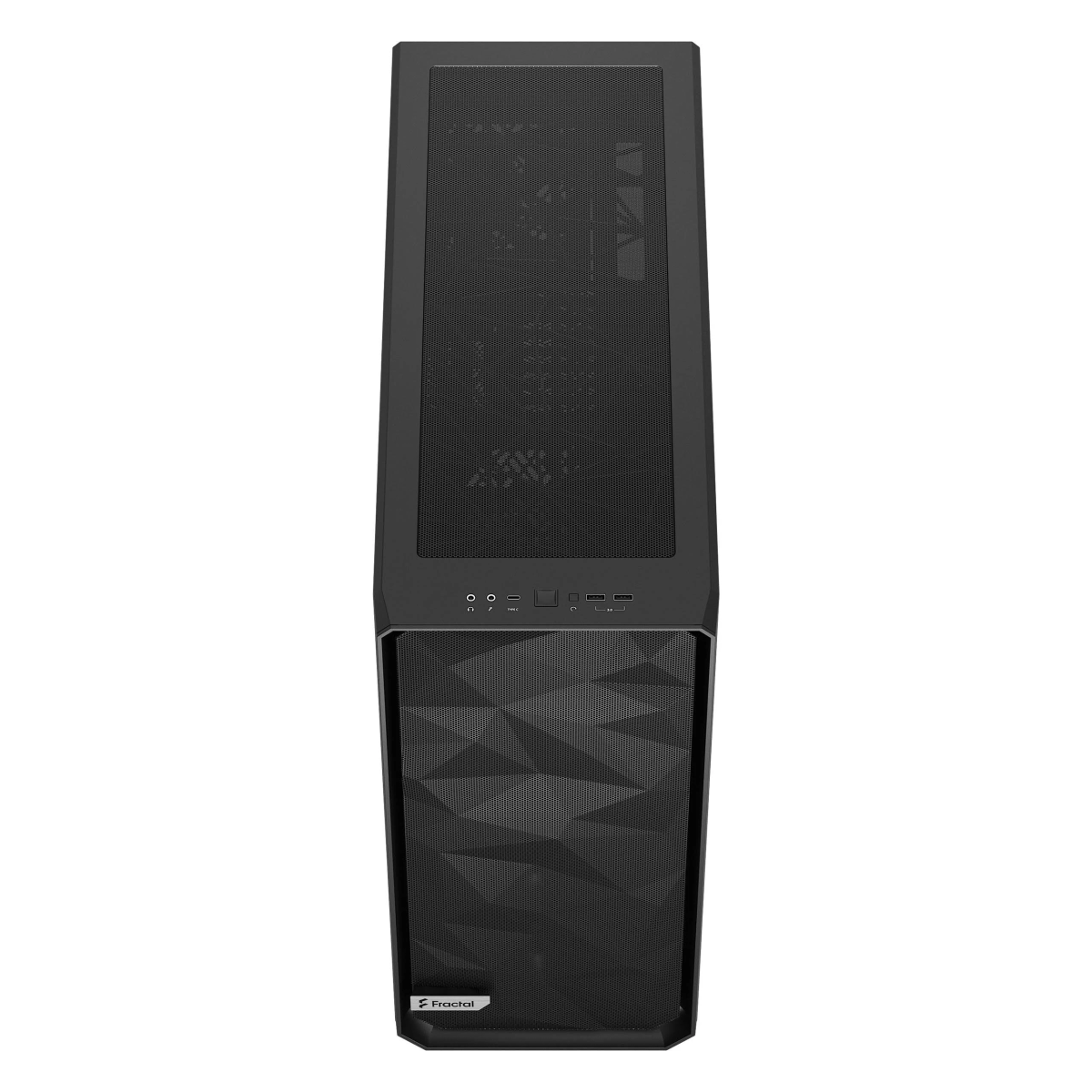 PC FRACTAL Gehäuse, FD-C-MES2X-02 Schwarz DESIGN