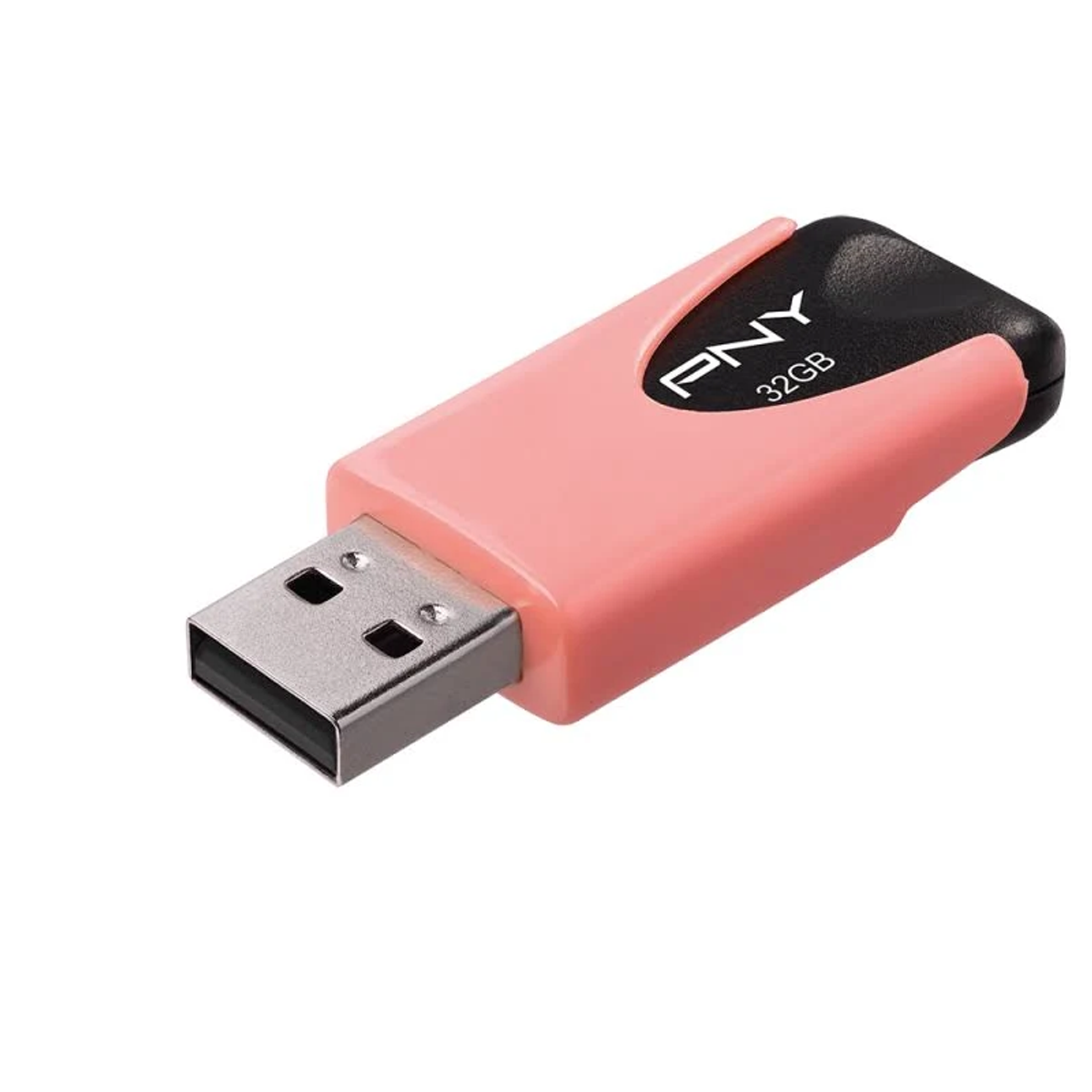 PNY Attaché 4 USB-Flash-Laufwerk GB) (Schwarz, 64