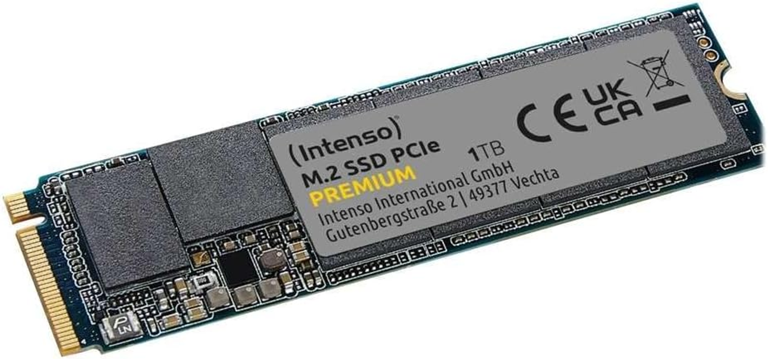 intern 1 SSD, 3835460, INTENSO Zoll, 2,5 TB,