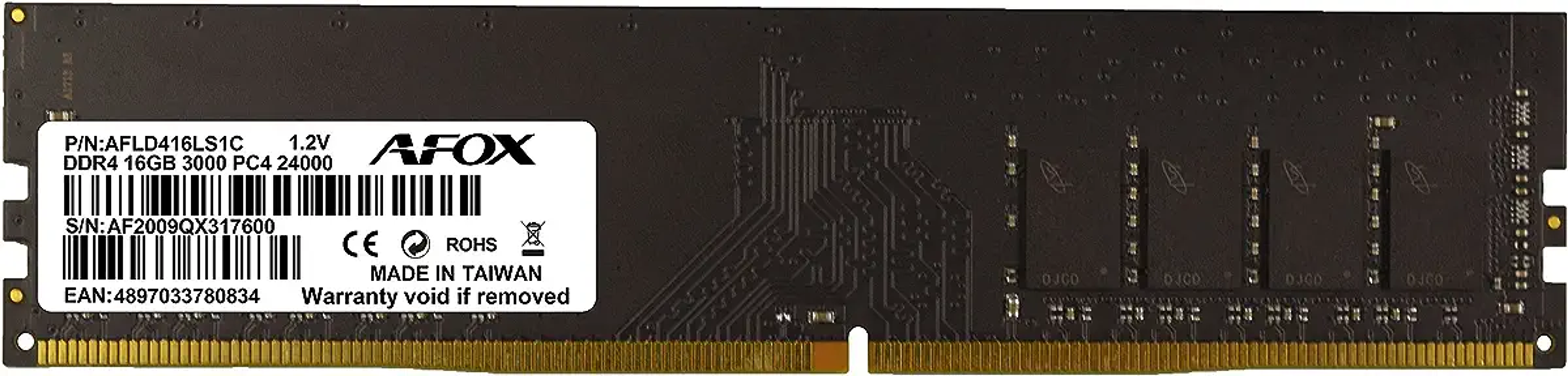FOX & GB AFLD416LS1C DDR4 Arbeitsspeicher A 16