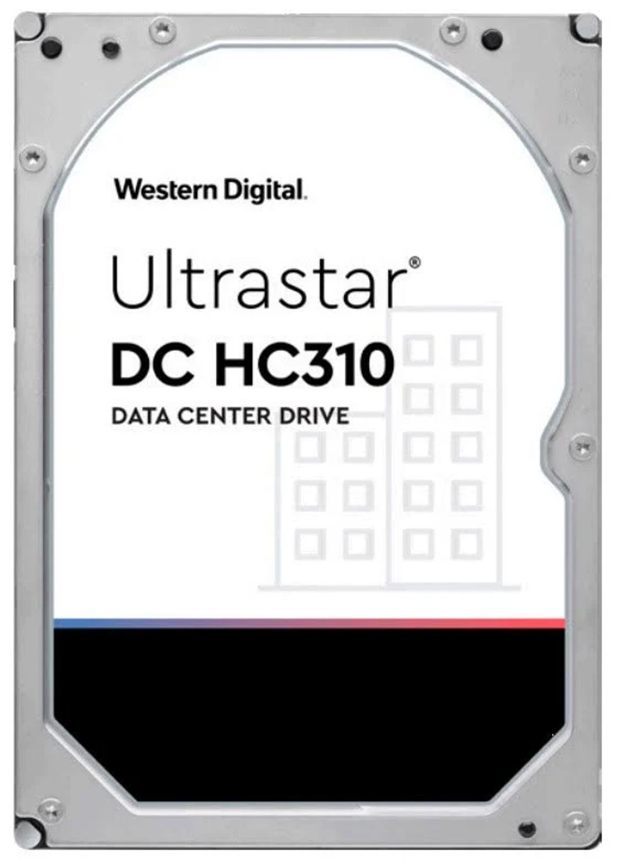 Festplatte mit Western Digital Logo und Ultrastar Label.