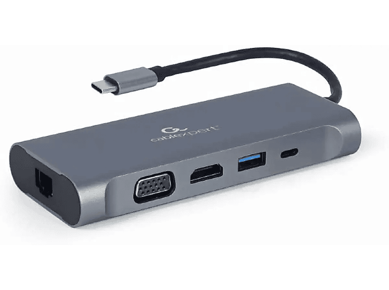 HUB USB GEMBIRD A-CM-COMBO7-01 laptop dock/port replicator | MediaWorld.it