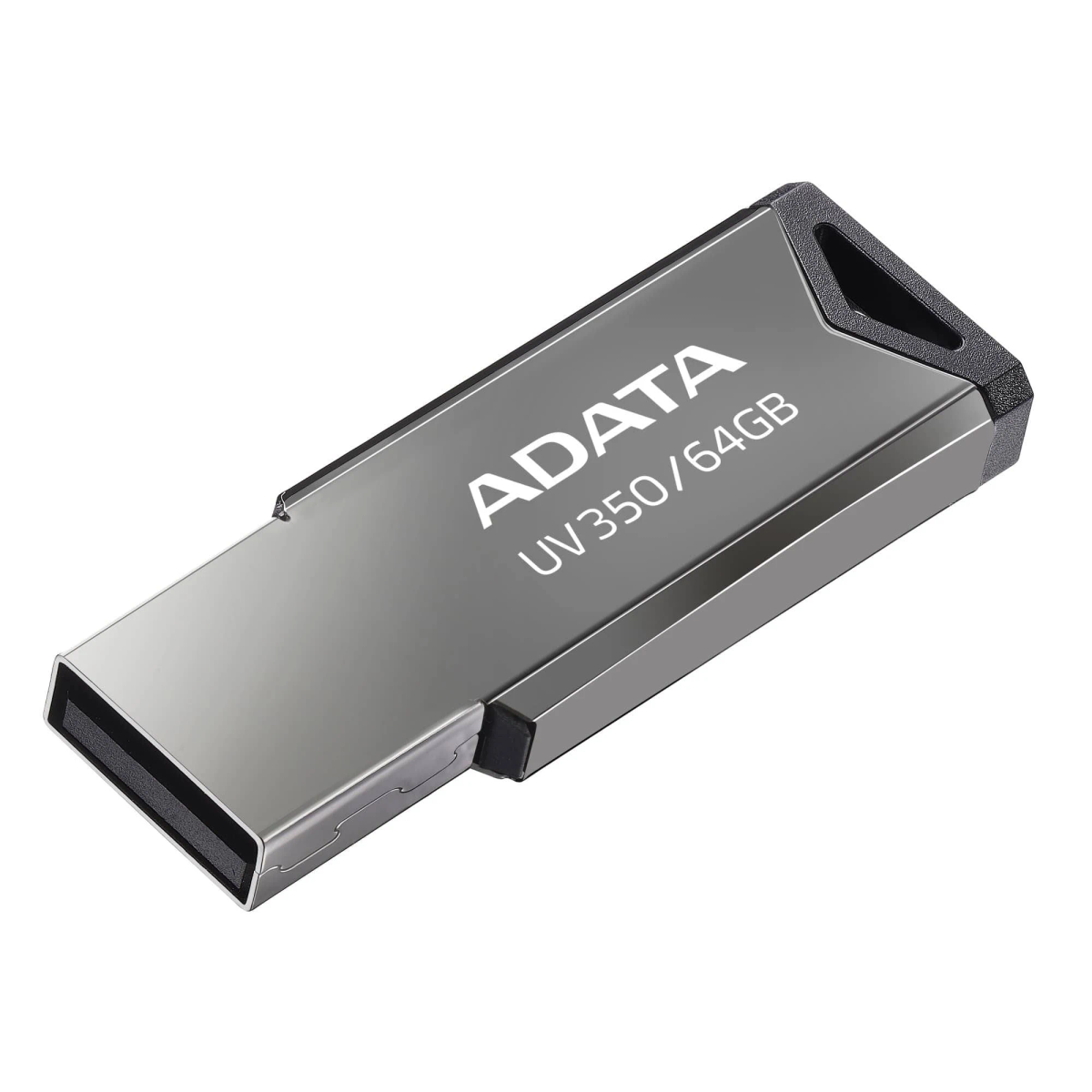 (Silber, USB-Flash-Laufwerk ADATA AUV350-64G-RBK GB) 64