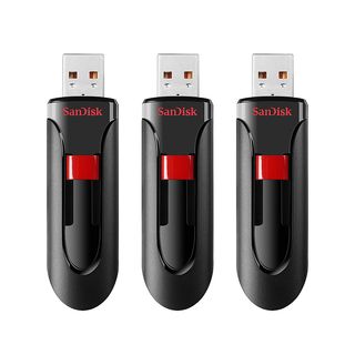 SANDISK Cruzer Glide USB-Flash-Laufwerk (Schwarz, 32 GB)