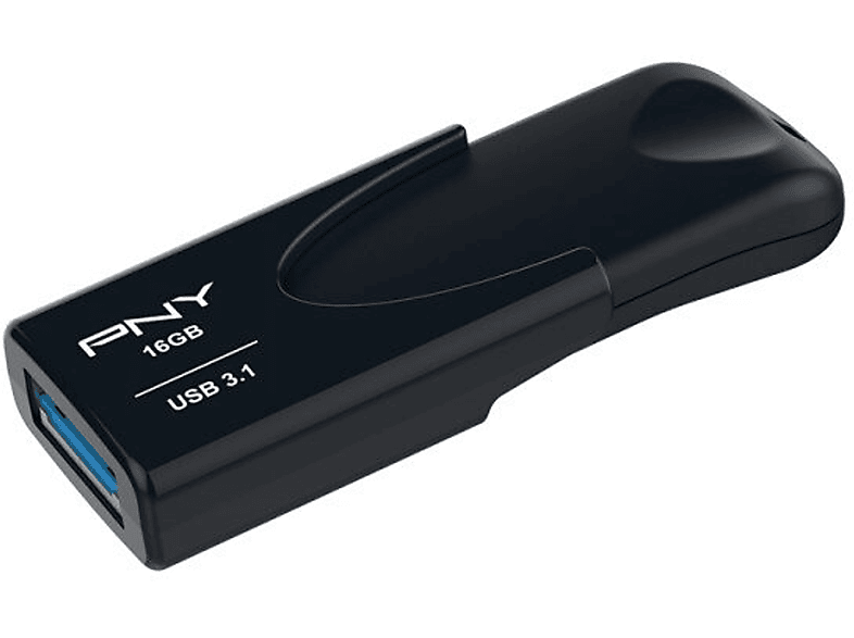 PNY Attaché 4 USB-Flash-Laufwerk (Schwarz, 1000 GB) | USB-Sticks