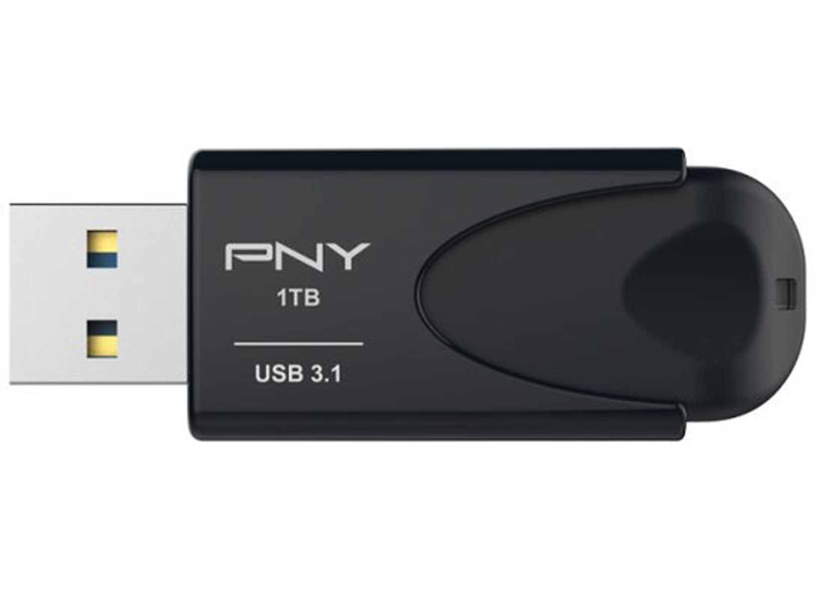 USB-Flash-Laufwerk GB) Attaché 1000 4 PNY (Schwarz,