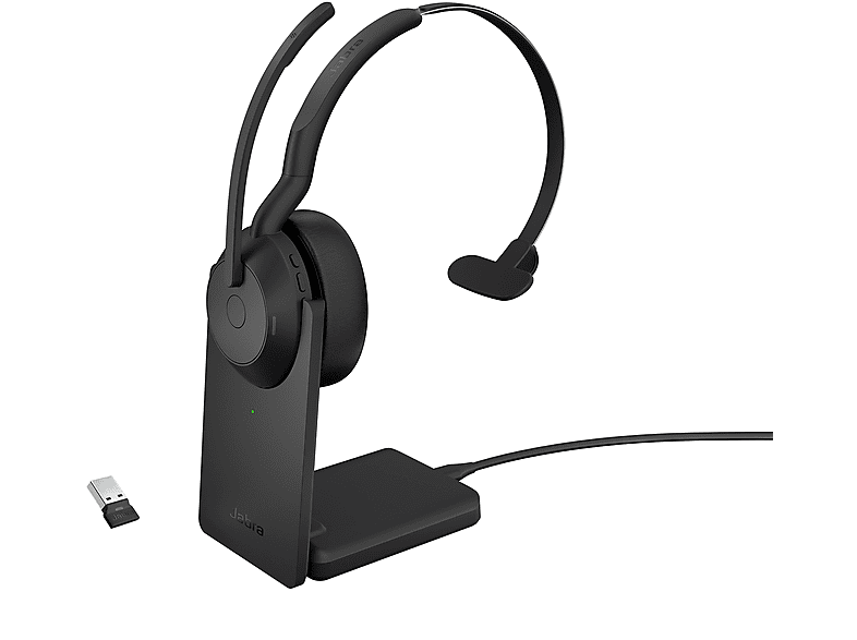 GN AUDIO Jabra Evolve2 55, kopfhörer Bluetooth On-ear Schwarz Bluetooth