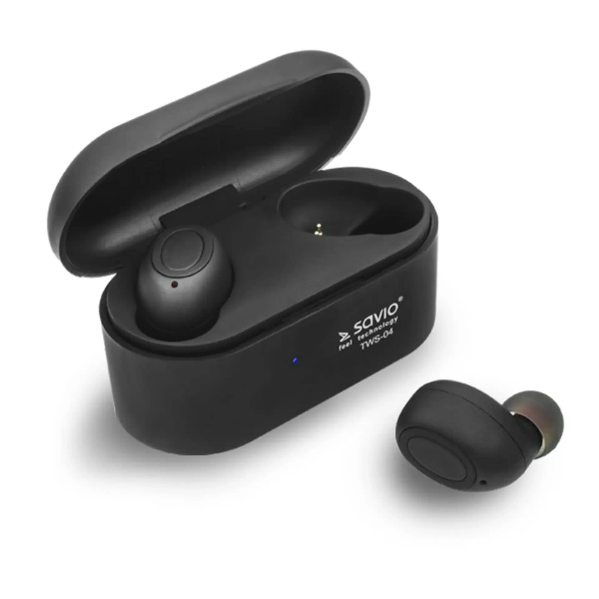 SAVIO 1, Kopfhörer In-ear Schwarz Bluetooth