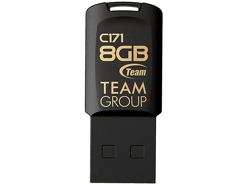 GROUP USB-Flash-Laufwerk (Schwarz, GB) 8 TEAM TC1718GB01