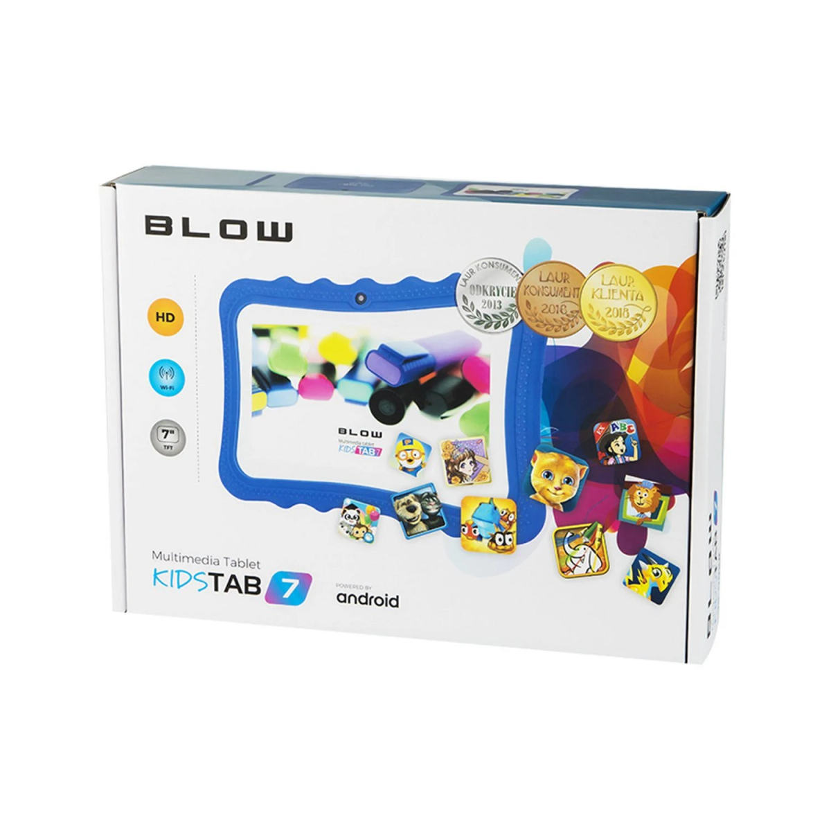 BLOW KidsTab 7 2/32 GB, Blau GB, 7 16 Zoll, Tablet