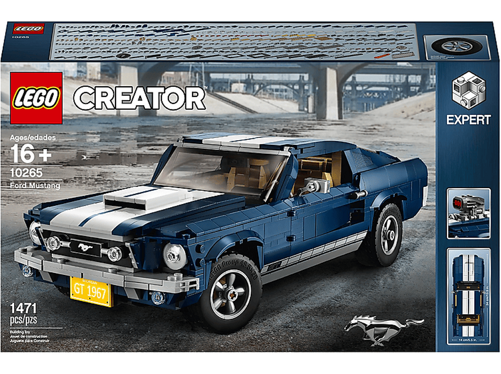 LEGO SOP LEGO Creator 10265 Ford Mustang Bausatz Mehrfarbig Expert