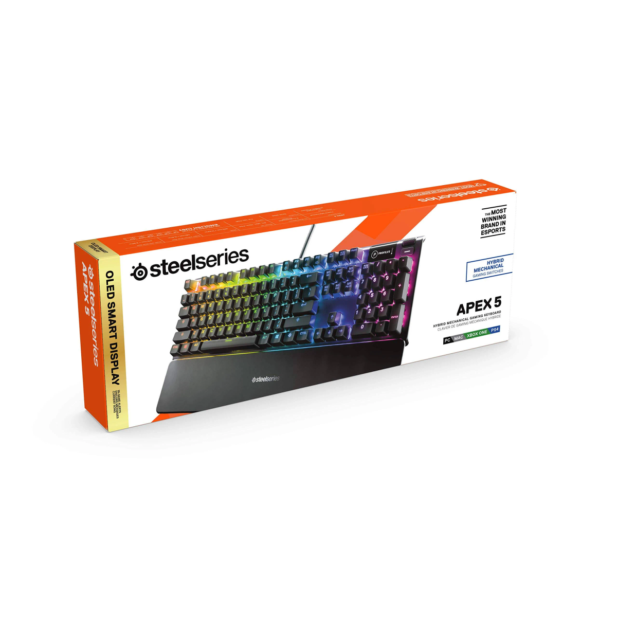 Apex 5 Gaming Tastatur Gaming STEELSERIES Toetenbord, - SteelSeries