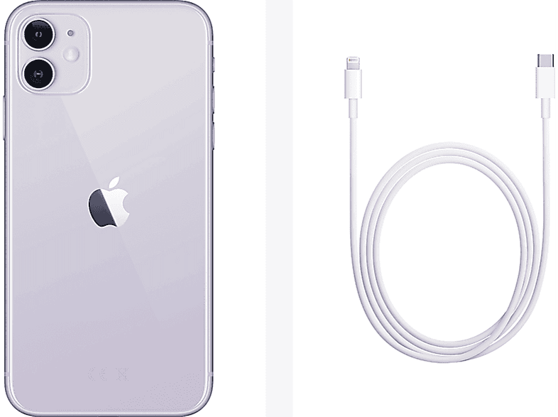 APPLE iPhone 11 128 GB Lila Dual SIM | MediaMarkt
