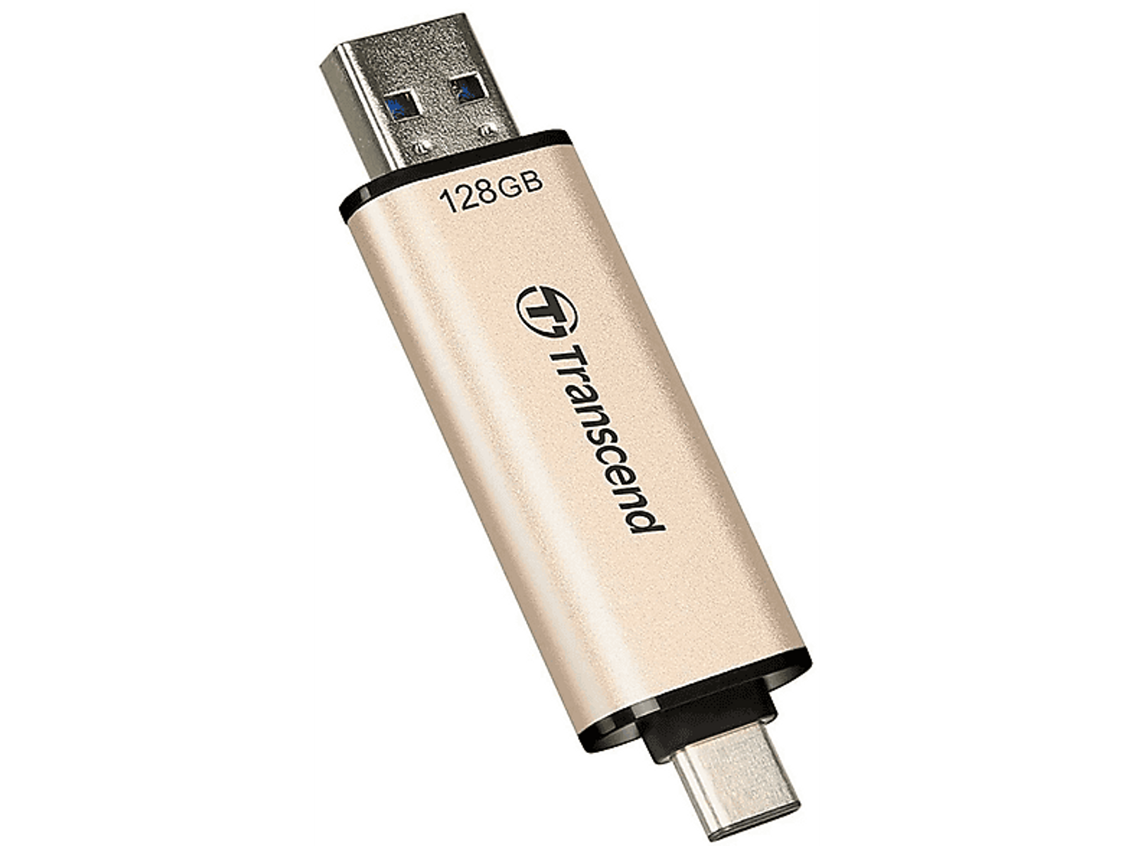 TS128GJF930C GB) (Schwarz, TRANSCEND 128 USB-Flash-Laufwerk